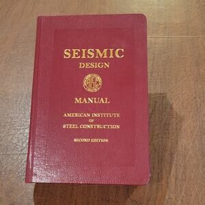 Seismic Design Manual 2nd Second Edition Hardcover @2012